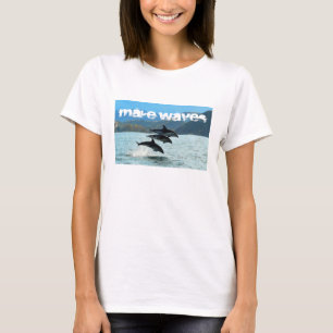 Make Waves Dolphins Women's T-shirt