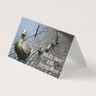 Make Way For The Ducklings
