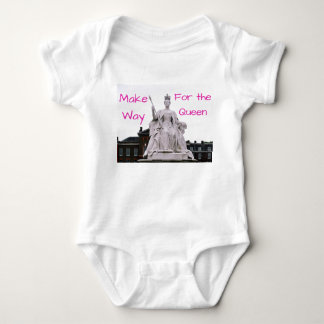 MAKE WAY FOR THE QUEEN BABY BODYSUIT