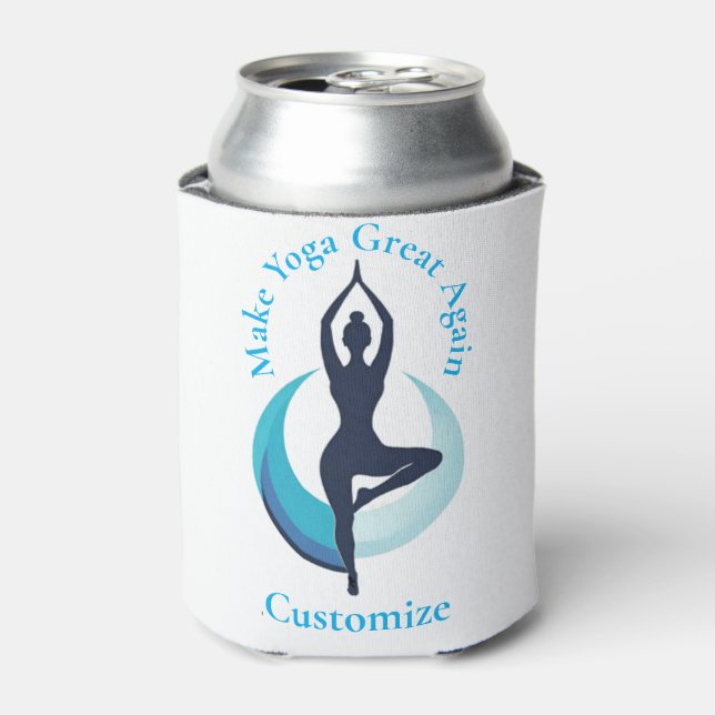 Make Yoga Great Again Thunder_Cove Can Cooler (Can Front)