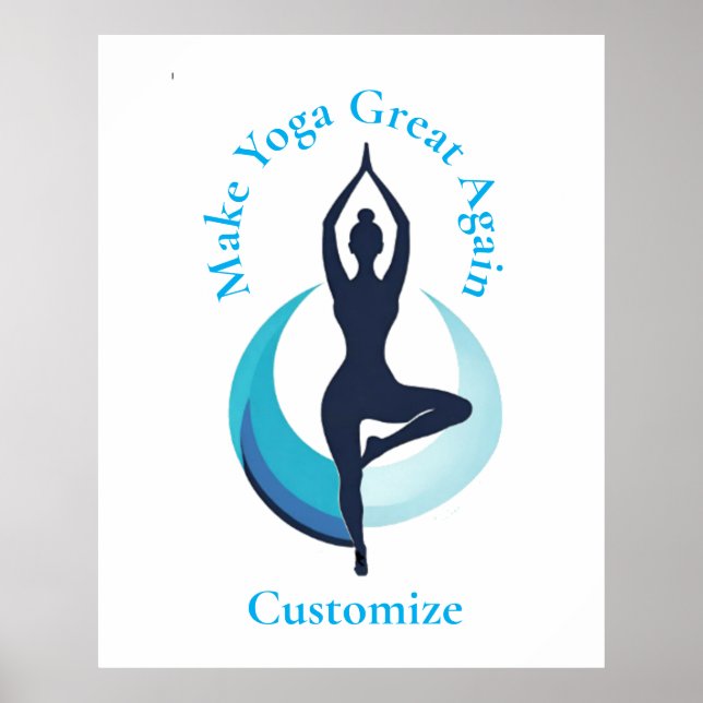 Make Yoga Great Again Thunder_Cove Poster (Front)