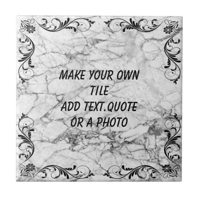 MAKE YOU OWN CERAMIC TILE (Front)