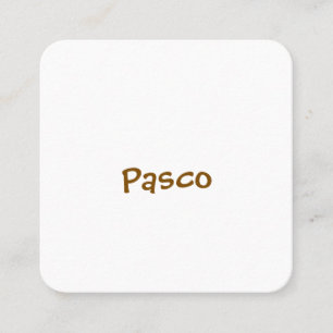 Make Your Brand 2.5" x 2.5" Rounded Square Business Card