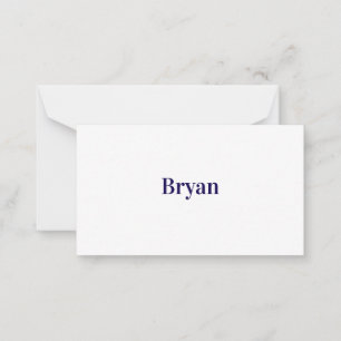 Make Your Brand 3.5" x 2" Squared Flat Card
