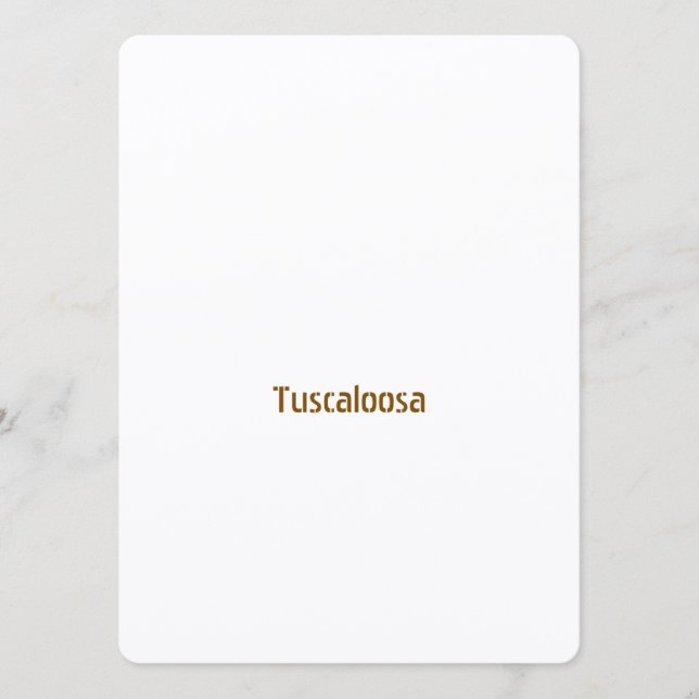 Make Your Brand 5.5" x 7.5" Rounded Flat Programme (Front)