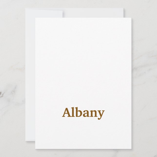 Make Your Brand 5.5" x 7.5" Squared Invitation (Front)