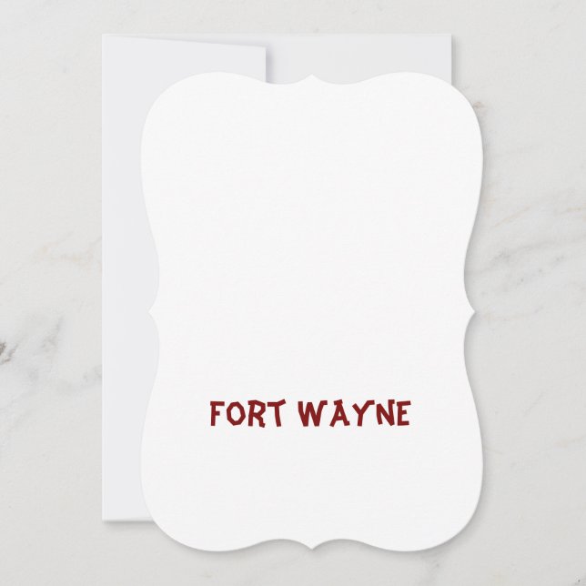 Make Your Brand 5" x 7" Bracket Invitation (Front)