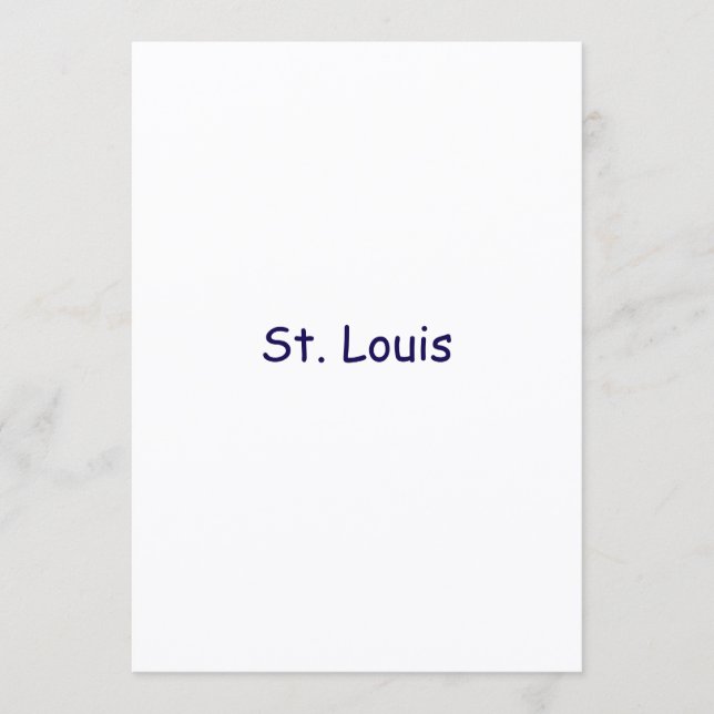 Make Your Brand 5" x 7" Squared Flat Programme (Front)