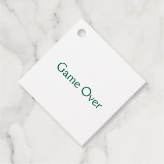Make Your Brand Custom Diamond Favour Tags