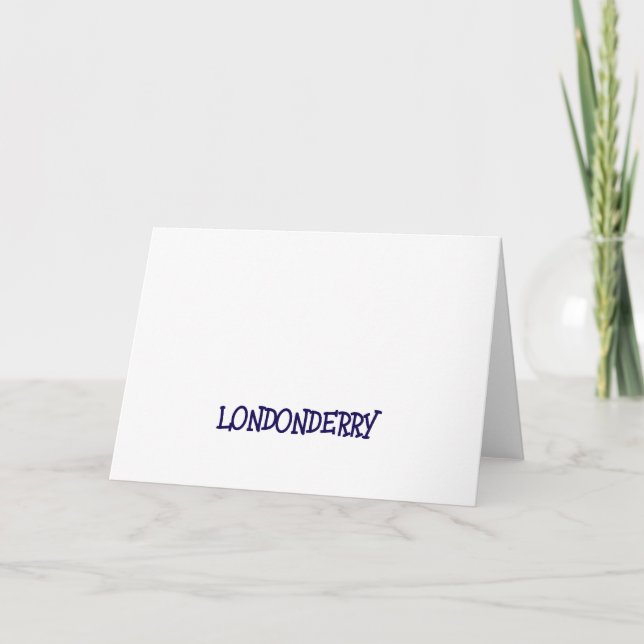 Make Your Brand Horizontal 5" x 7" Folded  Holiday Card (Front)