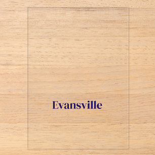 Make Your Brand Rectangle 5" x 7" Acrylic Invitations