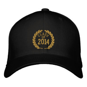 Make your Class Of Your Year Laurels Embroidery Embroidered Hat