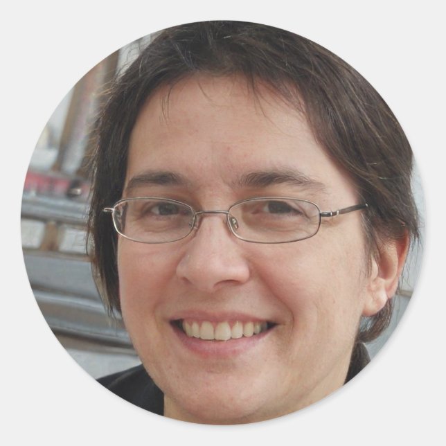 Make Your Dreams a Reality Classic Round Sticker (Front)