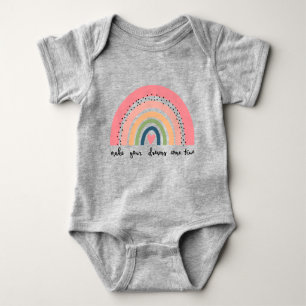 Make Your Dreams Come True Rainbow Baby Bodysuit