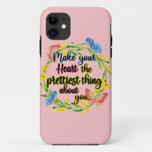 Make Your Heart The Prettiest Thing About You Case-Mate iPhone Case