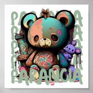 Make Your Home Cosier with a Teddy Bear Poster