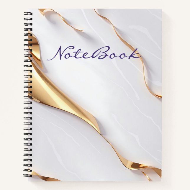 Make Your Ideas Stand Out with Our 8.5 x 11 Notebook (Front)