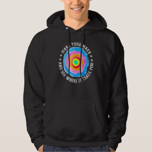 Make Your Mark And See Where It Takes You Dot Day  Hoodie