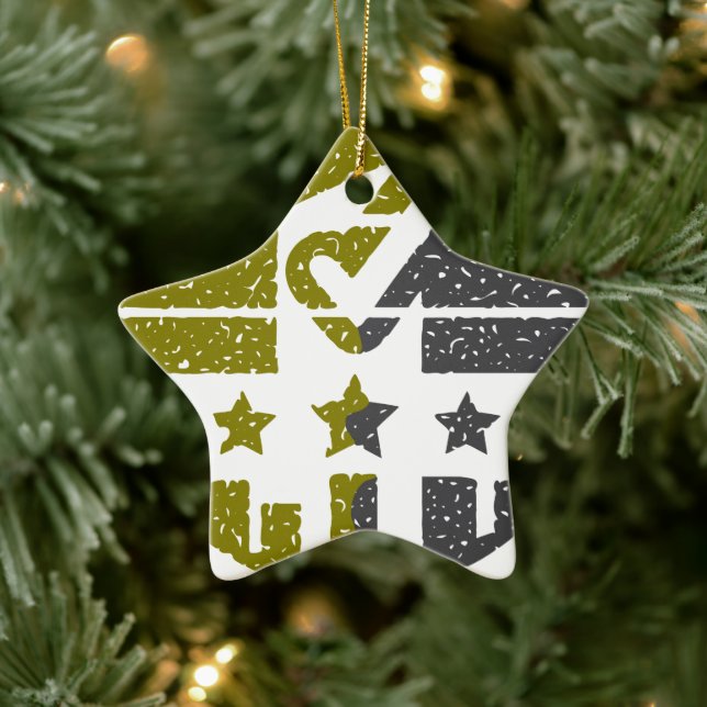 Make Your Mark Ceramic Tree Decoration (Tree)