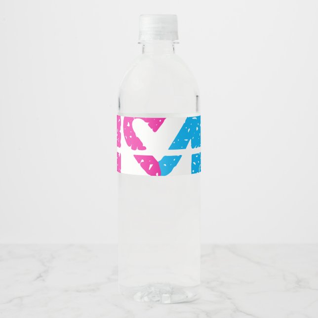 Make Your Mark Water Bottle Label (Front)
