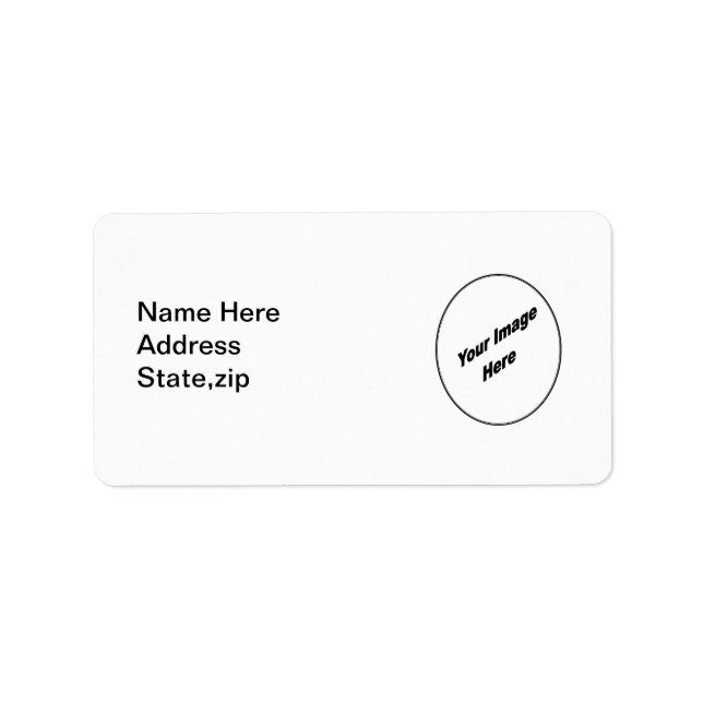 Make Your One Of A Kind Address Label (Front)