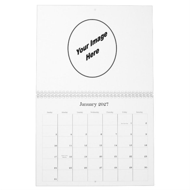 Make Your One Of A Kind Calendar (Jan 2027)