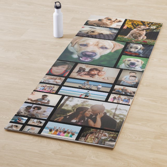 Make Your Own 24 Photo Template Custom Made Yoga Mat (In Situ)