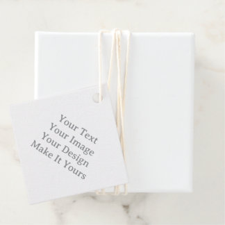 Make Your Own 2" x 2" Diamond Cotton Favor Tags