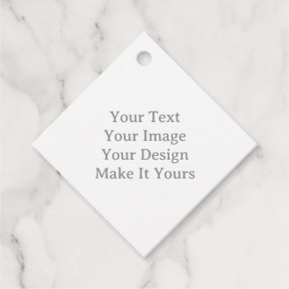 Make Your Own 2" x 2" Diamond Favor Tags