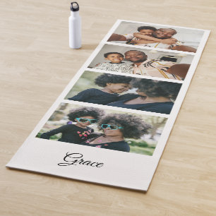 Make Your Own 4 Photo Template Custom Made Yoga Mat