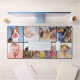 Make Your Own 8 Photo Collage Custom  Desk Mat (Office 1)