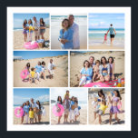 Make Your Own 8 Photo Collage Personalised Poster<br><div class="desc">Make Your Own 8 Photo Collage Personalised Poster from Ricaso - this Photo Personalised poster wall art is sure to be a hit with family and friends .. easy to add photographs - Send as a unique created by you personalised poster gift or create it for yourself - a wonderful...</div>