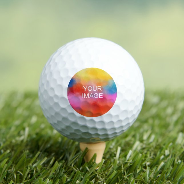 Make Your Own Add Business Company Logo 3 Pack Golf Balls (Insitu Tee)