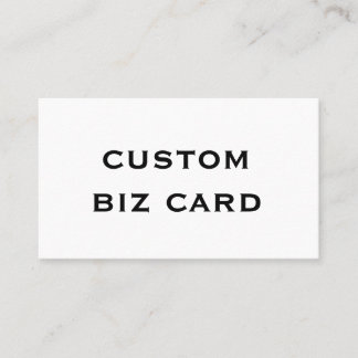 MAKE YOUR OWN BUSINESS CARDS