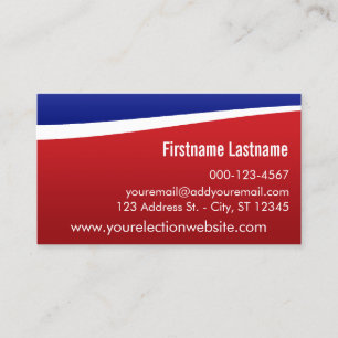 Make Your Own Business Cards - Candidate