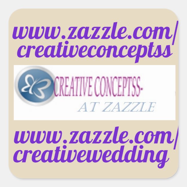 MAKE YOUR OWN CHOCOLATE MINI LABELS/GHIRA SQUARE STICKER (Front)