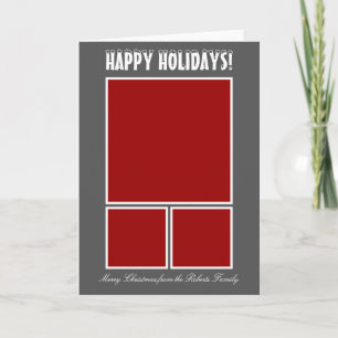 Make your own Christmas photo greeting cards