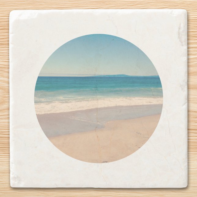 Make Your Own Circle Photo Stone Coaster (Make Your Own Circle Photo Stone Coaster)