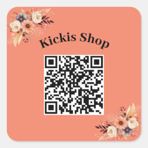 Make Your Own Company QR Code Sticker