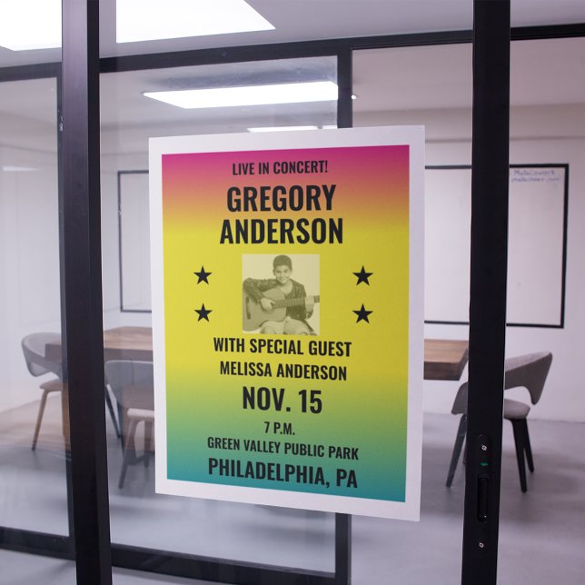 Make Your Own Concert Flyer (Creator Uploaded)