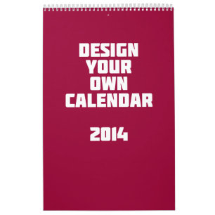 Make Your Own Custom Calendar 2014