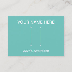 Make your own custom jewelry hair clip and earring business card