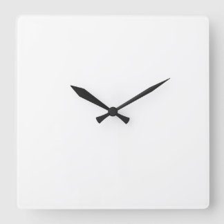 Make Your Own Custom Large Square Wall Clocks