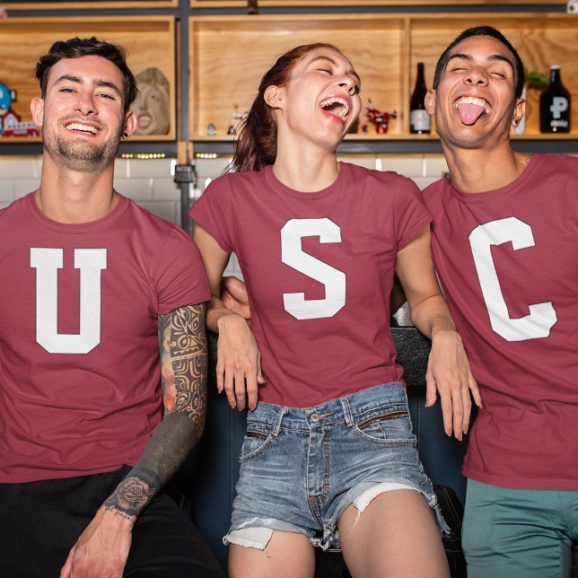 Make Your Own Custom Letter or Number Personalised T-Shirt (Creator Uploaded)