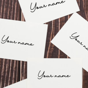 Make Your Own Custom Office Signature Business Self-inking Stamp