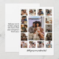 Make your own custom personalised 15 photo