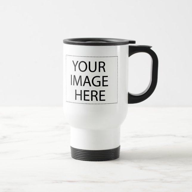 Make your own custom personalised Travel Mug (Right)