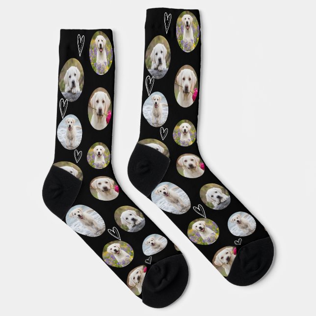 Make Your Own Custom Pet Photo Print Socks (Right)