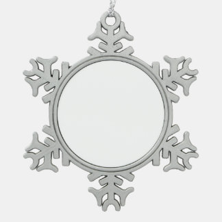 Make Your Own Custom Pewter Snowflake Ornaments
