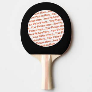 Make Your Own Custom Photo or Picture Personalised Ping Pong Paddle